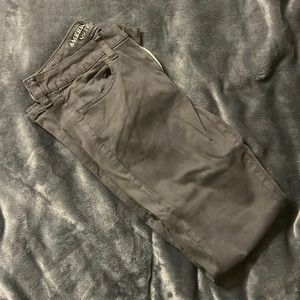 Women’s, US 6, American Eagle, GRAY Hi-Rise Jeggings